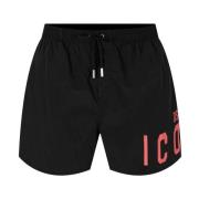 Sort ICON Logo Badeshorts