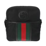 Pre-owned Canvas gucci-tasker