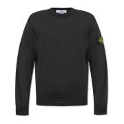 Sweatshirt med logo