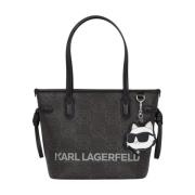 Tasker KARL LAGERFELD ikon mono cc sm tote a1w30134 nft aop