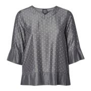 Polkaprikket Bluse Hadil