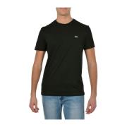 Elegant Sort Slim Fit T-Shirt til Mænd