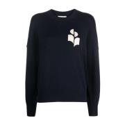 Intarsia Logo Sweater Lange Ærmer