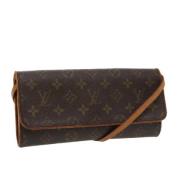 Pre-owned Canvas louis-vuitton-tasker