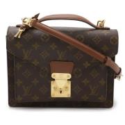 Pre-owned Canvas louis-vuitton-tasker