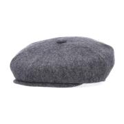 Uld Flannel Flat Cap Hat