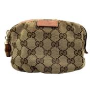 Pre-owned Canvas gucci-tasker