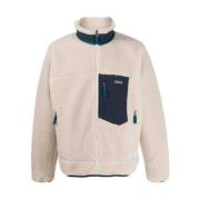 Retro Pels Fleece Jakke