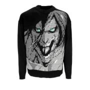 Attack Titan Sweater Ribbed Crewneck Broderet