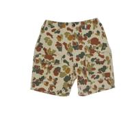 Camouflage Cargo Shorts med Lommer