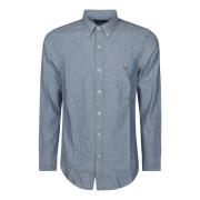 Chambray Bomuld Skjorte