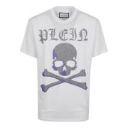 Hvid T-shirt Moderne Elegance