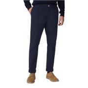 Skinny Stretch Chino Bukser med Stribet Kant