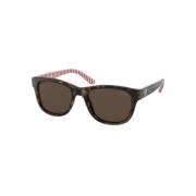 Brun Acetat Unisex Solbriller