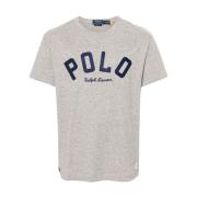 Grå T-shirt med Polo Pony-logo