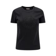 Bomuld T-shirt med Frontlogo