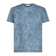 Paisley Jersey Bomuld T-shirt