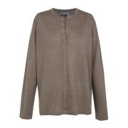 Lian, linned mink strikket cardigan