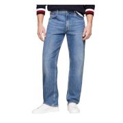 Klassiske Straight Fit Denim Jeans