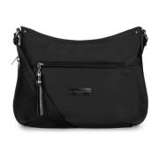 Basic Pompon Crossbody Taske