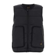 Stilfuld Sort Nylon Tippy Vest