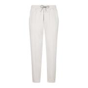 Ribbed Jogger i Bomuld Cashmere Silke