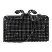 Krystal Diamanté Box Clutch