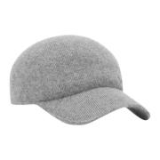 Cashmere Strikket Baseball Cap