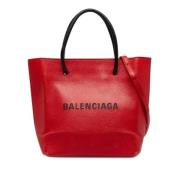 Pre-owned Laeder balenciaga-tasker