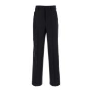 Midnight Blue Wool Pants