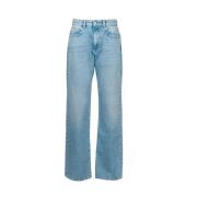 Blå Denim Jeans