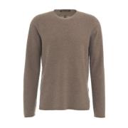 Luksuriøs Brun Strik Pullover AW24