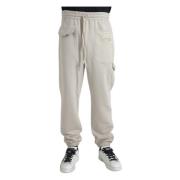 Off White Cargo Jogger Sweatpants