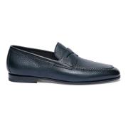 Herres læder loafer