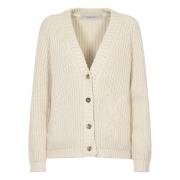 Journey Strik Cardigan med Cornely Broderi