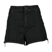 Moderne Shorts i Bomuld Elastan