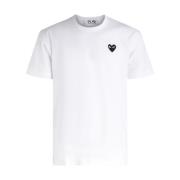 Hvid Hjerte Patch T-shirt