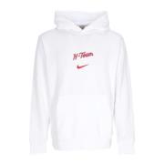 Houston Rockets Club Hoodie Hvid