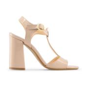 Brune Strappy Sandaler