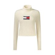 Beige Uld Pullover