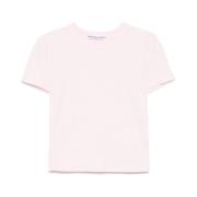 Powder Pink Crew Neck T-shirt