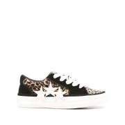 Leopard Print Sneaker Panel Design