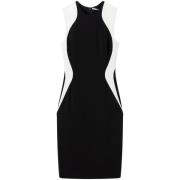 Sort/Hvid Bodycon Kjole