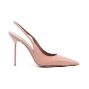 Rosa Slingback Stiletto Hæle Sko