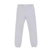 Grå Bomuldsblanding Jersey Sweatpants