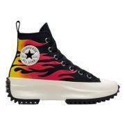 Run Star Hike Platform Flames Sneakers