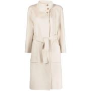 Lys Beige Uld-Kashmir Blazer