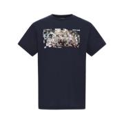 Jaguar Print Crew Neck T-shirt