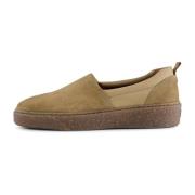 Jesper slip on ruskind - SAND