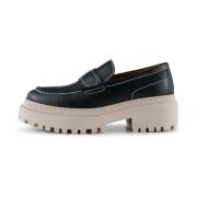 Iona loafer læder - BLACK SMOOTH